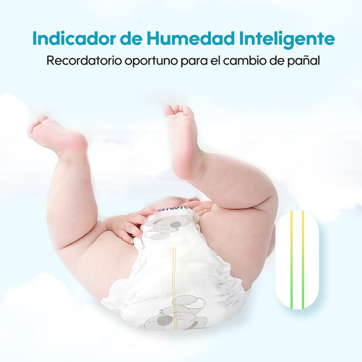 Pañales desechables para bebés Light Feather(NB)