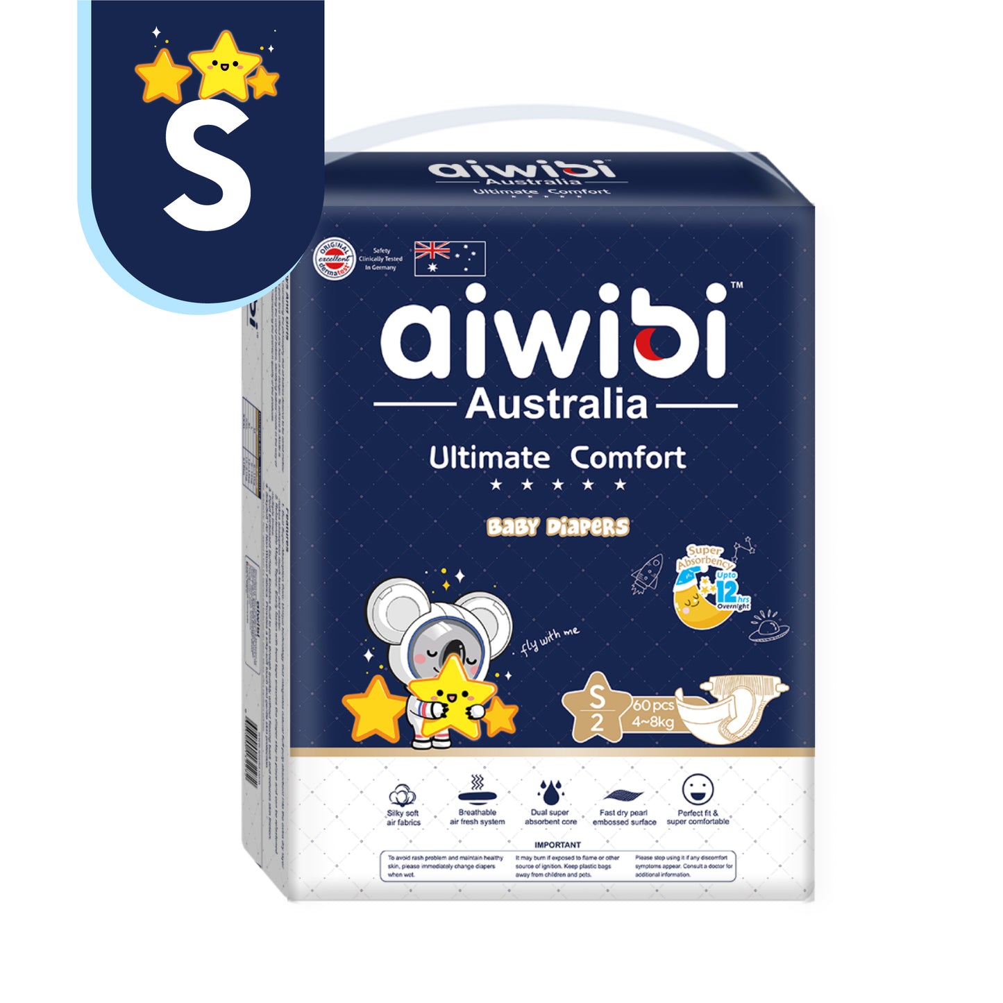 Pañales desechables para bebés Ultimate Comfort(S)