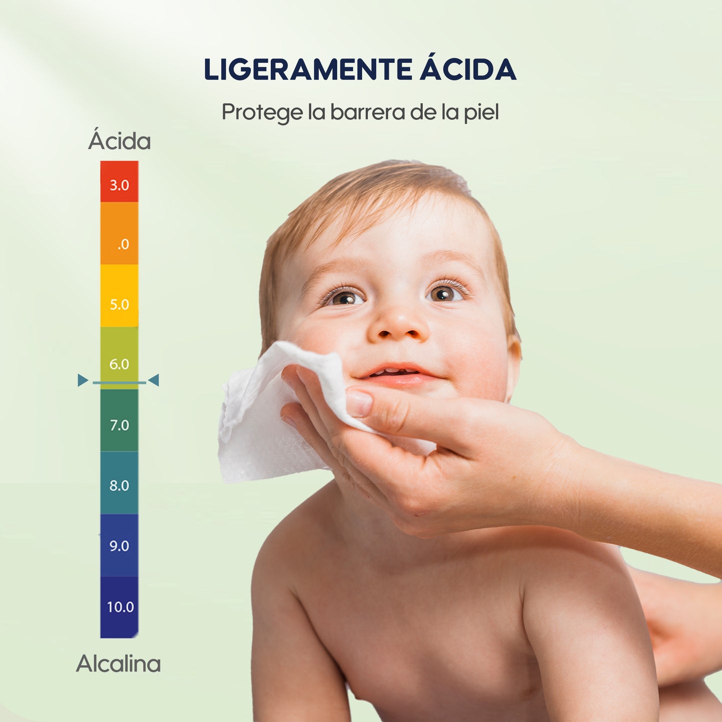 Toallitas húmedas para bebés Gentle Soft(Té verde)