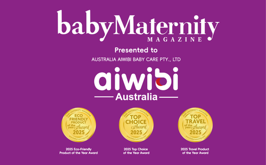 Aiwibi Australia Recibe Tres Prestigiosos Premios de Baby Maternity Magazine 2025