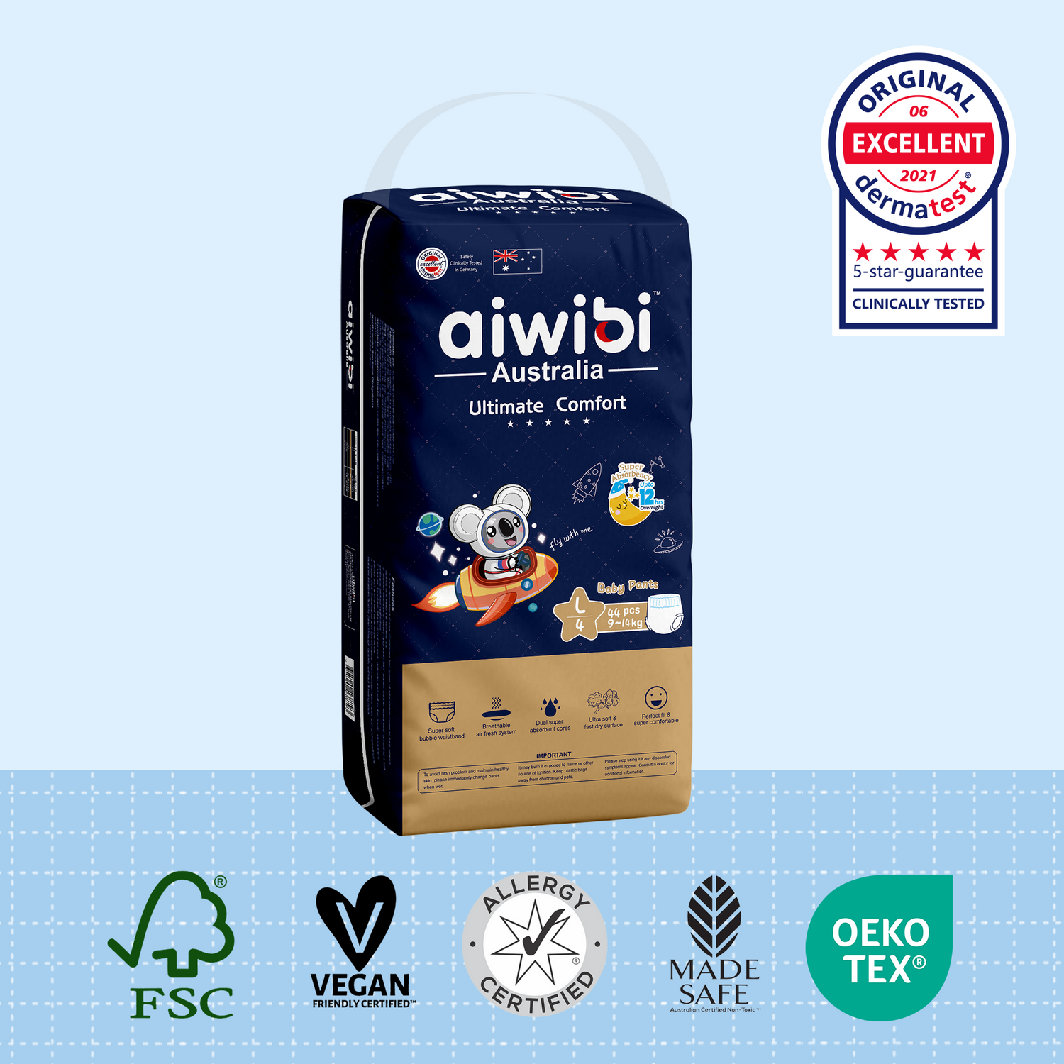 Pantalones desechables para Bebé Ultimate Comfort(L)