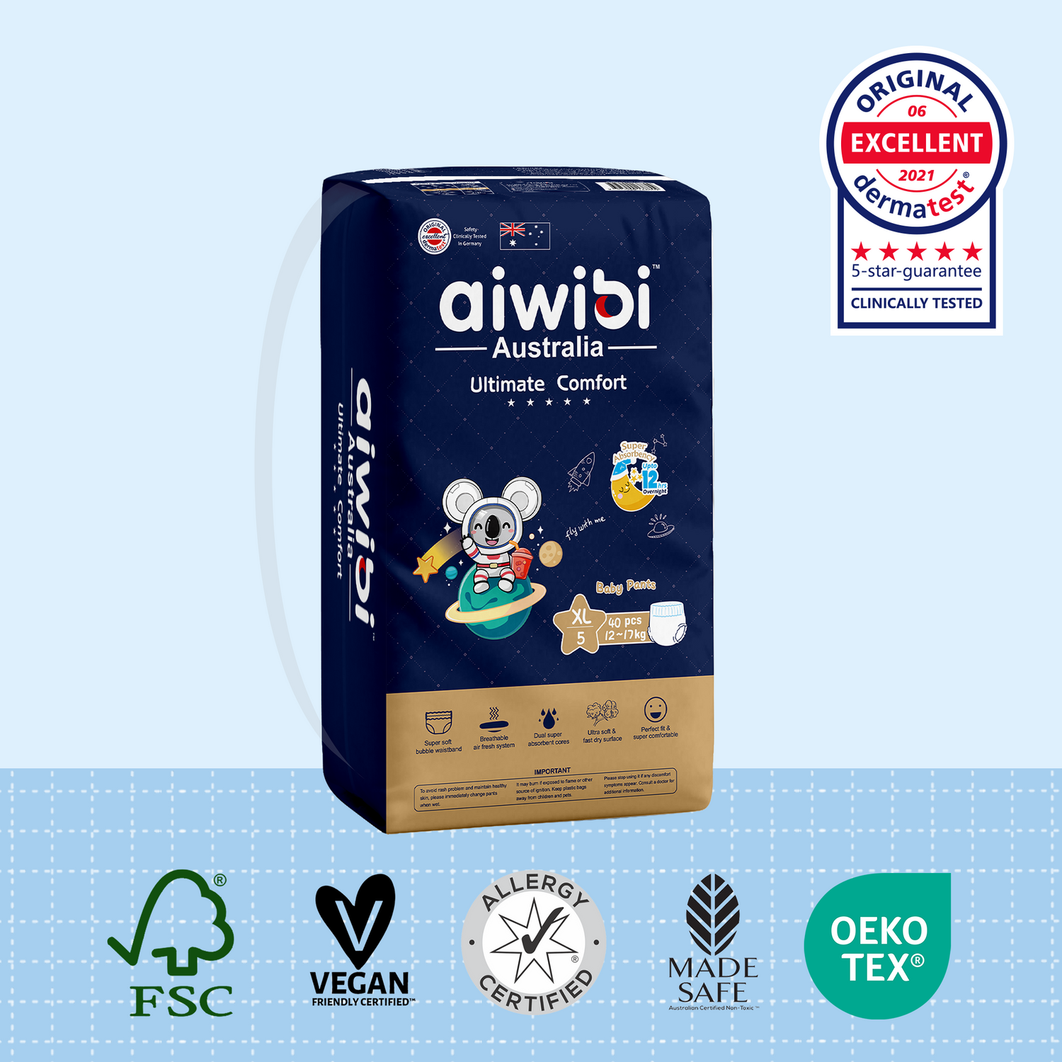 Pantalones desechables para Bebé Ultimate Comfort(XL)