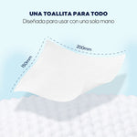 Pañitos húmedos Aiwibi extra grandes (15x20cm) que facilitan la limpieza del bebé.