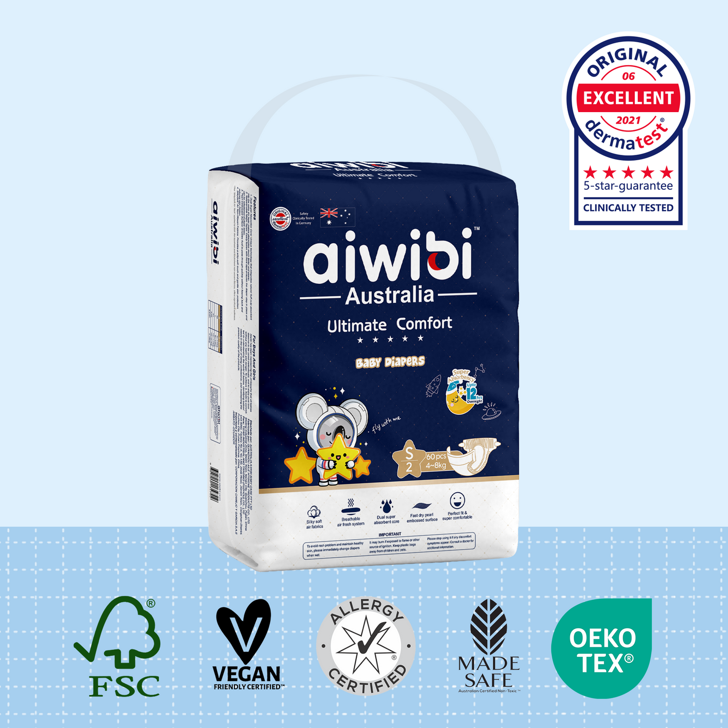 Pañales desechables para bebés Ultimate Comfort(S)