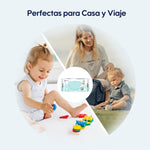 Toallitas portátiles Gentle Soft usadas durante un paseo al aire libre. Fáciles de llevar y ideales para limpieza rápida de manos y cara del bebé.