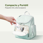 Pañitos húmedos Aiwibi Mini en su empaque compacto con cierre hermético, fácil de llevar.