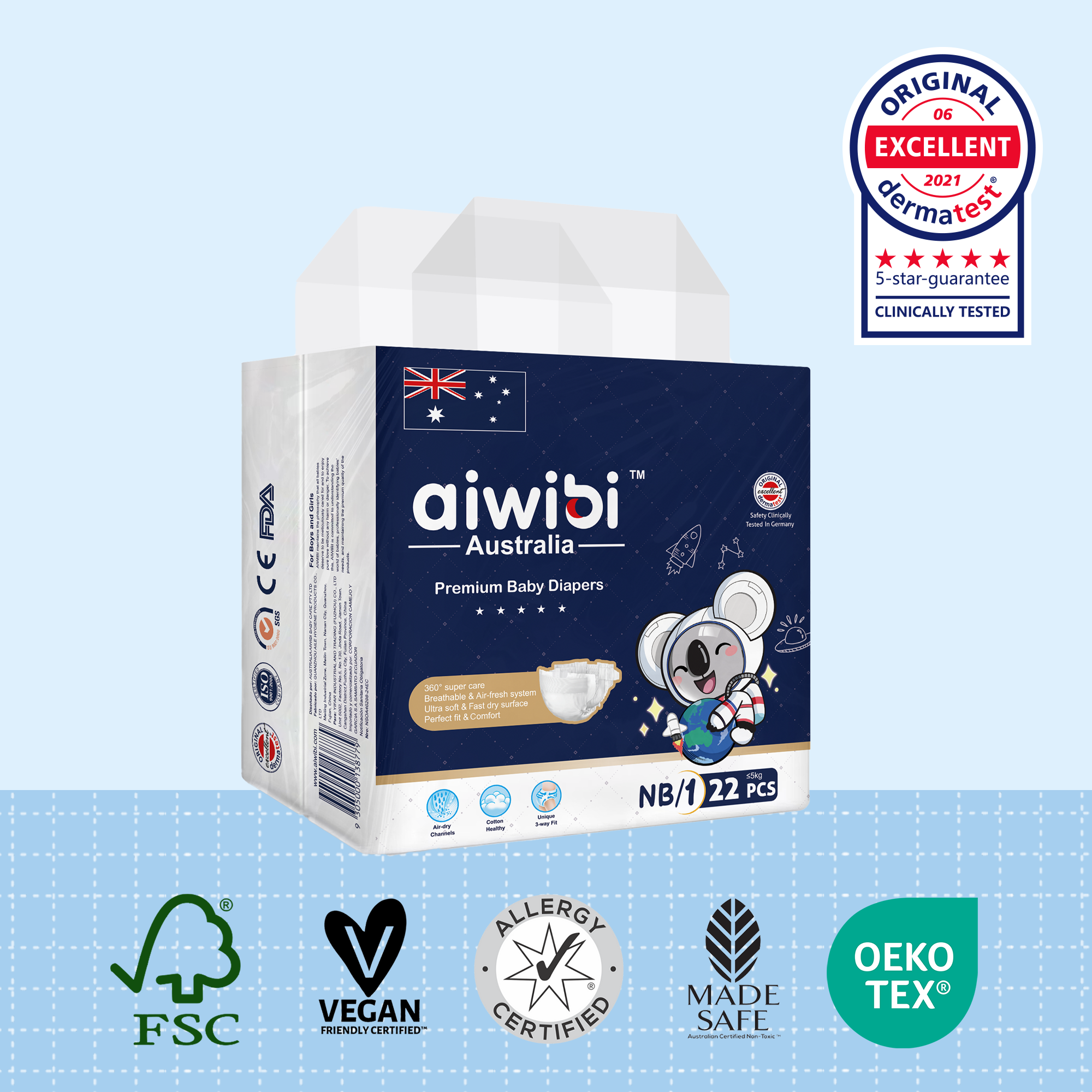 Pañales desechables para bebés New Born(NB)