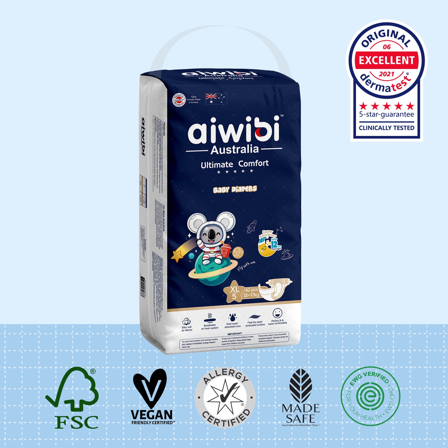 Pañales desechables para bebés Ultimate Comfort(XL)