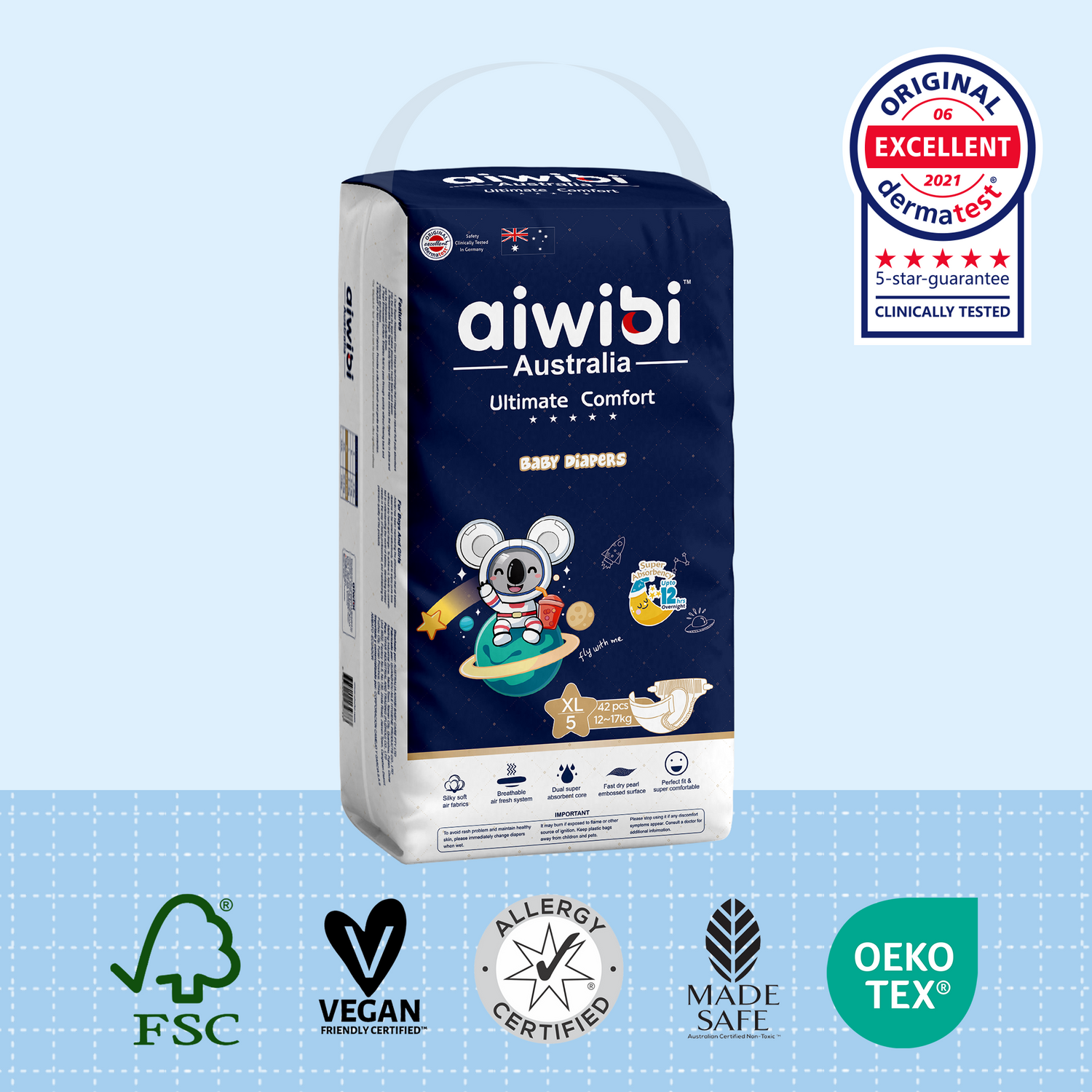 Pañales desechables para bebés Ultimate Comfort(XL)